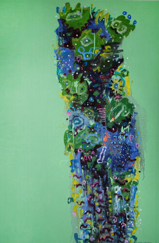 No End of Funeary Flowers by Shelton Walsmith, Painting for Sale on Singulart