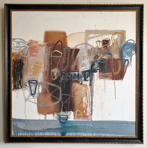 Last Train to Brown Town von Shelton Walsmith, Malerei kaufen auf Singulart