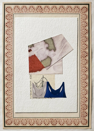 Emancipation Proclamation Collage Fold +Repeat by Shelton Walsmith, Work on Paper for Sale on Singulart