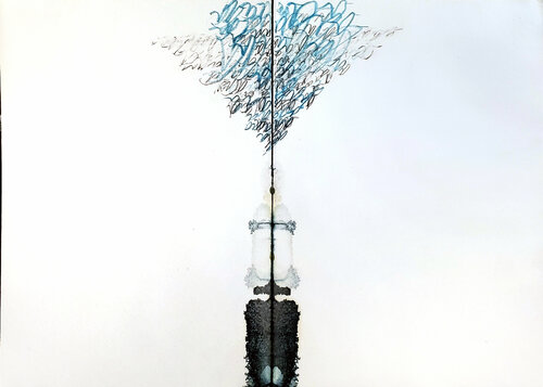 Esacniincase diptych von Shelton Walsmith, Werk auf Papier kaufen auf Singulart