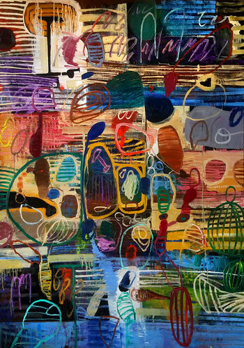 Come Hell or High Water van Shelton Walsmith, Schilderij te koop op Singulart