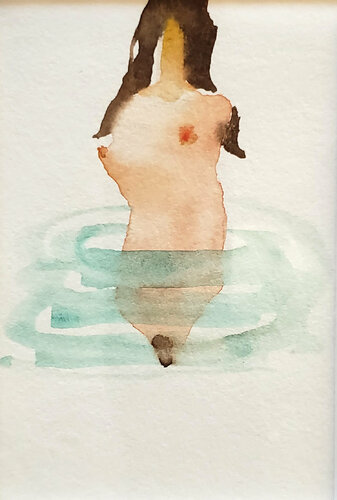 Bather Sequence di Shelton Walsmith, Opera su carta in vendita su Singulart