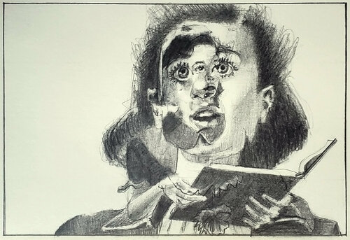 Because of the learning and the doing von Shelton Walsmith, Zeichnungen kaufen auf Singulart