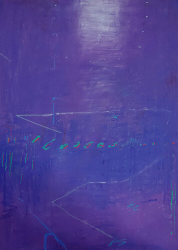 Midnight At the Oasis van Shelton Walsmith, Tekening te koop op Singulart