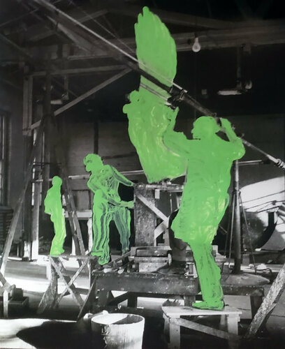 Minimal Intervention Constructing Heaven von Shelton Walsmith, Werk auf Papier kaufen auf Singulart