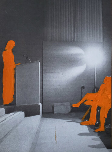 Minimal Intervention Lectern von Shelton Walsmith, Werk auf Papier kaufen auf Singulart