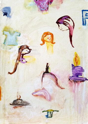 Not Secretaries Taking Dictation van Shelton Walsmith, Schilderij te koop op Singulart