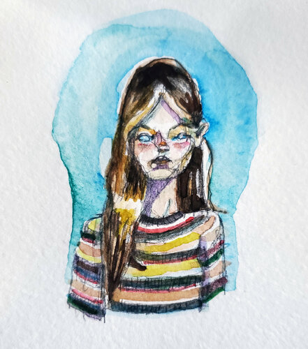 Lil Maria par Shelton Walsmith, Œuvre sur papier en vente sur Singulart