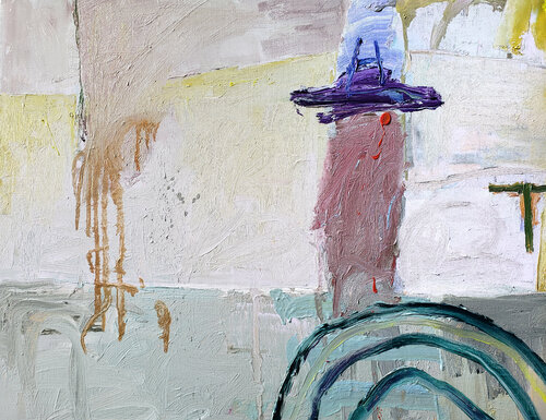 Hey Let's Go For a Ride van Shelton Walsmith, Schilderij te koop op Singulart