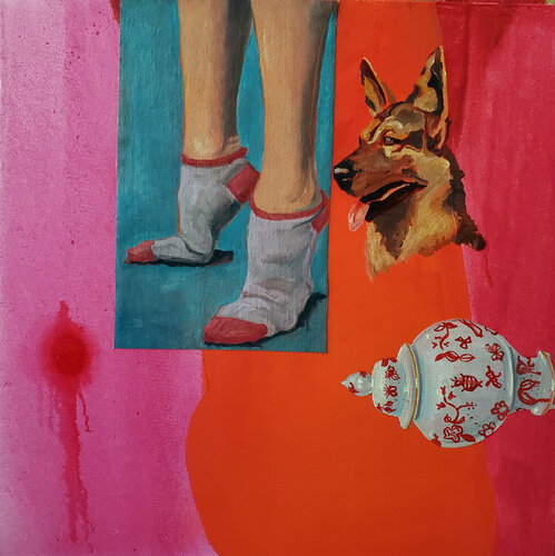 Formerly 21st Century Fox van Shelton Walsmith, Schilderij te koop op Singulart