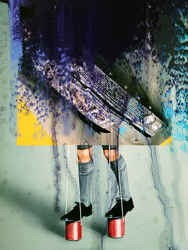 Galaxie 500 by Shelton Walsmith, 종이 for Sale on Singulart