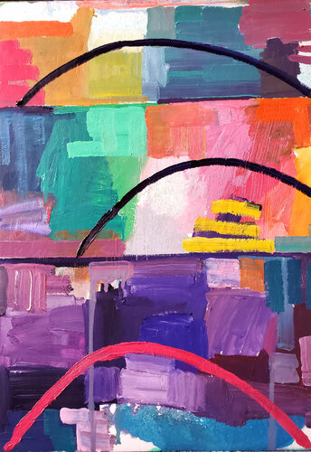 Somewhere Over There by Shelton Walsmith, Work on Paper for Sale on Singulart