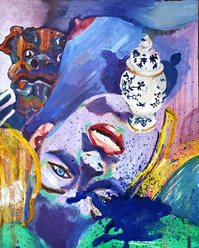 Arial's Ashes by Shelton Walsmith, 종이 for Sale on Singulart