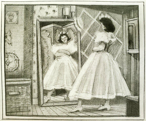 Les Enfants du Paradis von Shelton Walsmith, Zeichnungen kaufen auf Singulart