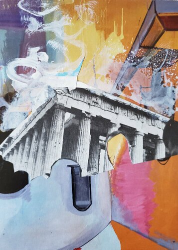 quack pileup; Corinthians van Shelton Walsmith, Werk op papier te koop op Singulart