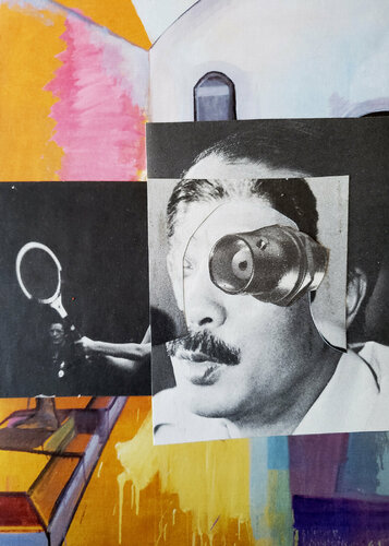 quack pileup; invitation to myopia van Shelton Walsmith, Werk op papier te koop op Singulart