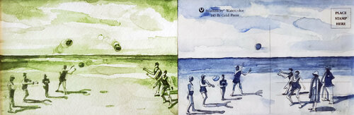 Bathers; Between Wars Shelton Walsmith
