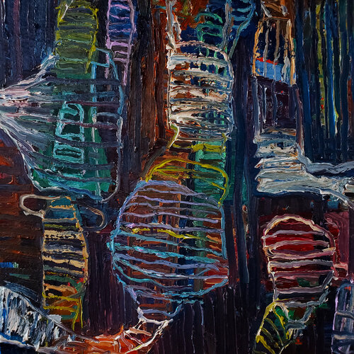 Puppet Government van Shelton Walsmith, Schilderij te koop op Singulart