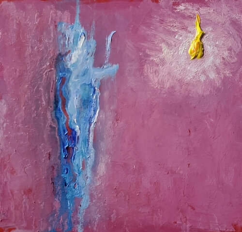 Bleedin' Bleeder v7: carry my wayward sun van Shelton Walsmith, Schilderij te koop op Singulart