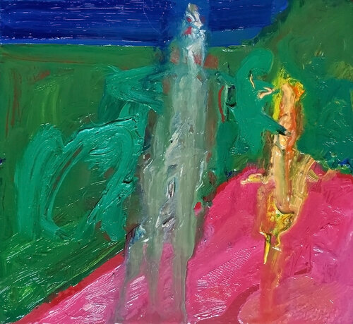 Bleedin' Bleeder v.8: Annunciation van Shelton Walsmith, Schilderij te koop op Singulart