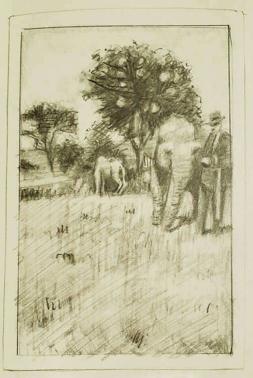 Study for Circa 1916 Shelton Walsmith