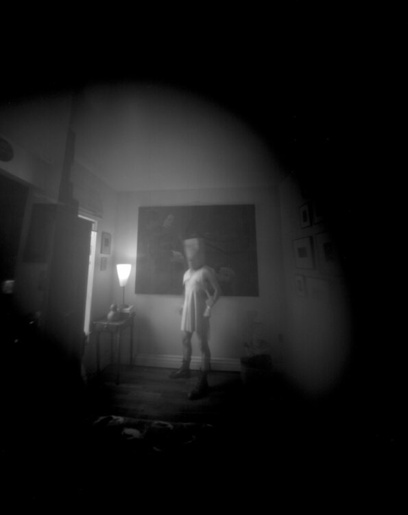 Self Masked Pinhole Shelton Walsmith