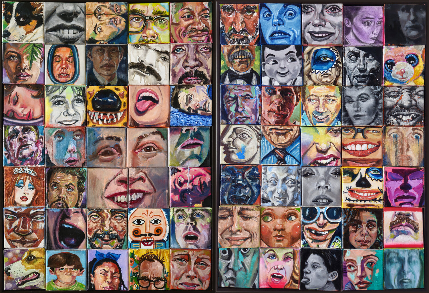 The Next Three Years Diptych Shelton Walsmith
