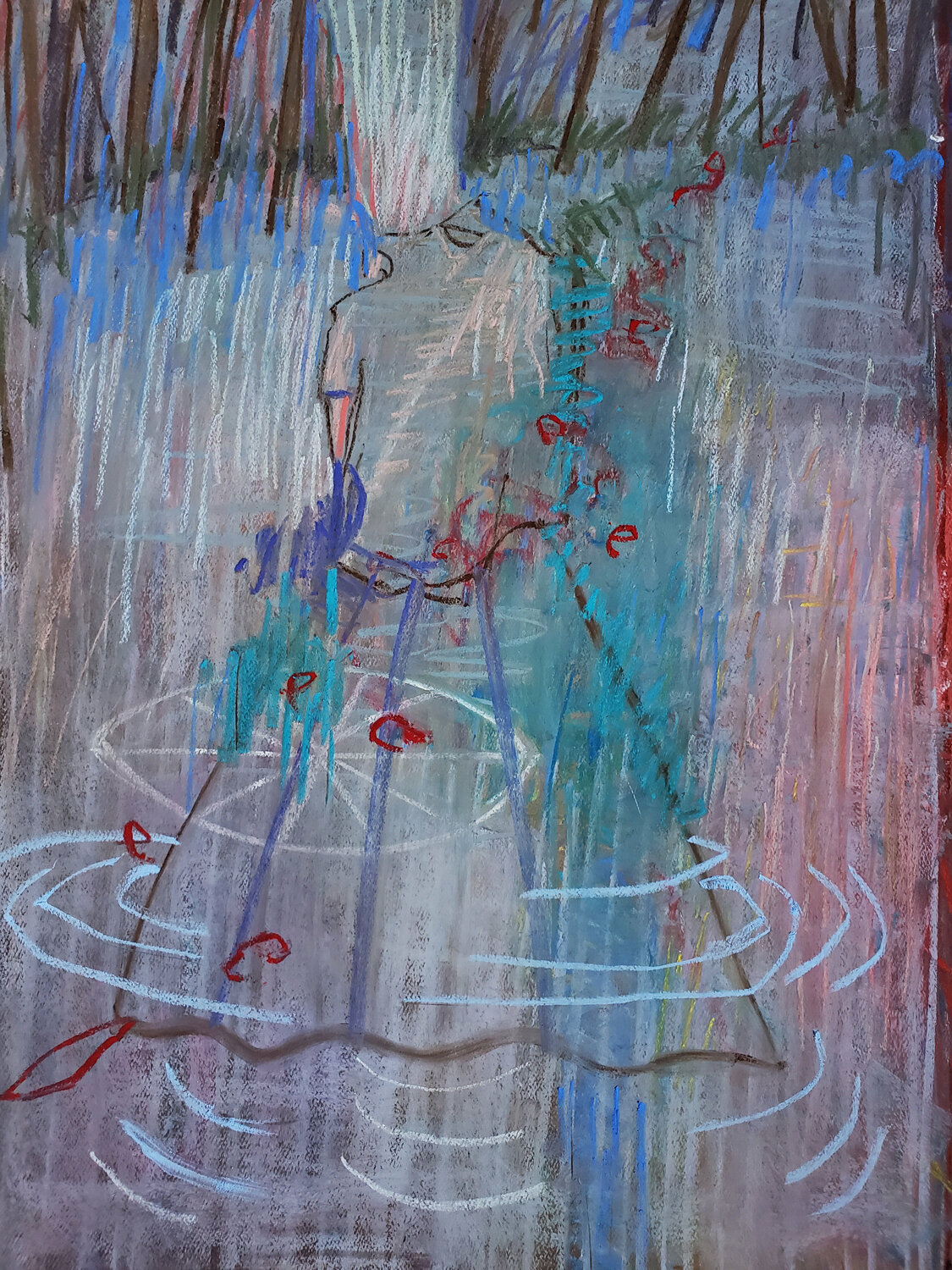 Ghost Fording Stream Shelton Walsmith