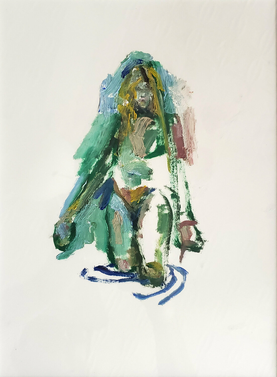 Bather; Morticia in situ Shelton Walsmith