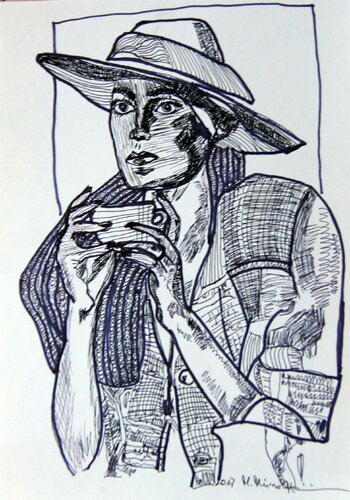 Tea Time von Manuella Muerner Marioni, Zeichnungen kaufen auf Singulart