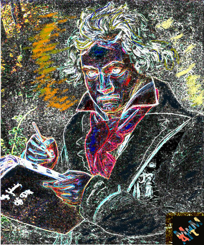 Beethoven 250 Jahre von Manuella Muerner Marioni, Digital kaufen auf Singulart
