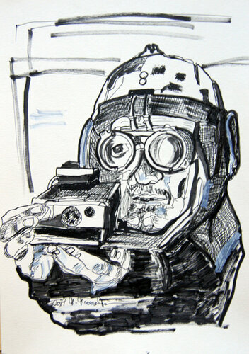 Paolo Roversi by Manuella Muerner Marioni, 소묘 for Sale on Singulart