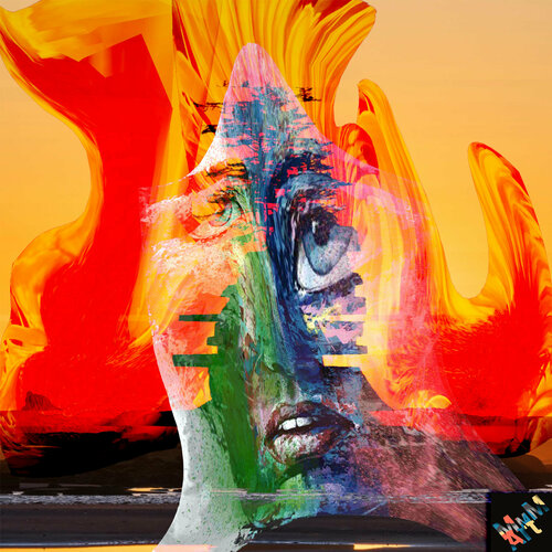 Feuergespenst di Manuella Muerner Marioni, Digitale in vendita su Singulart