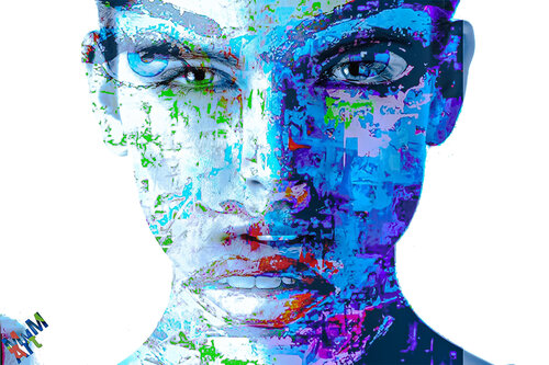 Double Face van Manuella Muerner Marioni, Digitaal te koop op Singulart