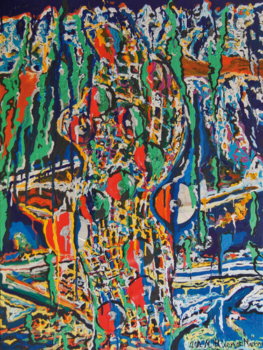Jazz Torso van Manuella Muerner Marioni, Schilderij te koop op Singulart