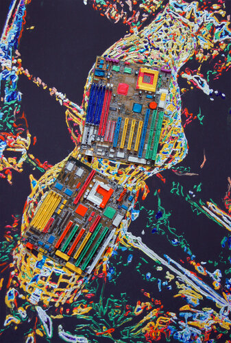 Recycling Torso di Manuella Muerner Marioni, Pittura in vendita su Singulart