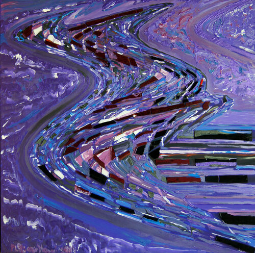 Flash Birds van Manuella Muerner Marioni, Schilderij te koop op Singulart