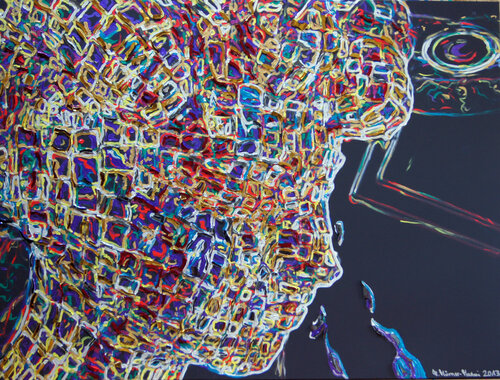 Lacrime di Manuella Muerner Marioni, Pittura in vendita su Singulart