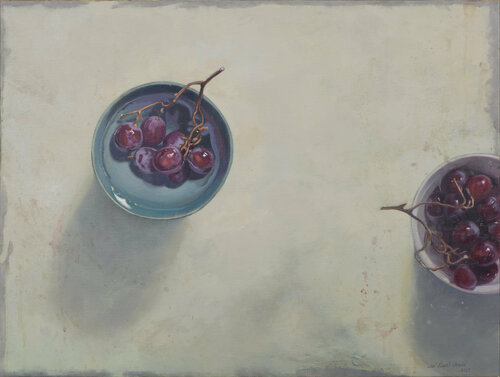 Tazones con uvas II von Juan Manuel Alvarez Cebrián, Malerei kaufen auf Singulart