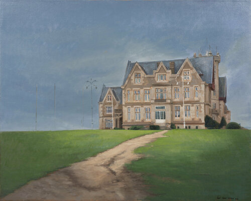 Palacio de La Magdalena von Juan Manuel Alvarez Cebrián, Malerei kaufen auf Singulart