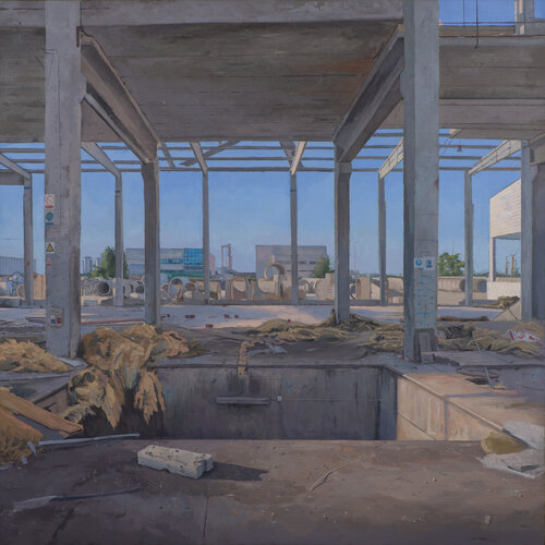 El foso von Juan Manuel Alvarez Cebrián, Malerei kaufen auf Singulart