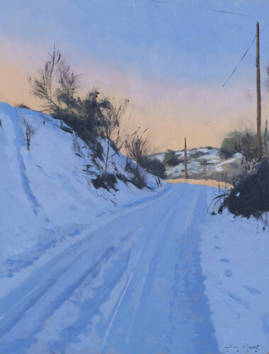 Camino nevado di Juan Manuel Alvarez Cebrián, Pittura in vendita su Singulart