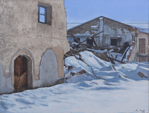Ruinas nevadas Juan Manuel Alvarez Cebrián
