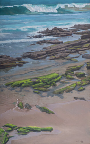 Orilla de mar II by Juan Manuel Alvarez Cebrián, Painting for Sale on Singulart