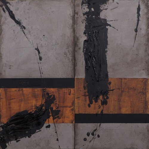 Vorágine (díptico) von Juan Manuel Alvarez Cebrián, Malerei kaufen auf Singulart