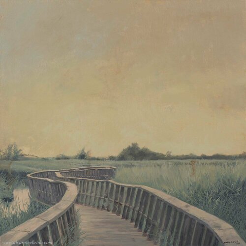 Puente nº 3 par Juan Manuel Alvarez Cebrián, Peinture en vente sur Singulart