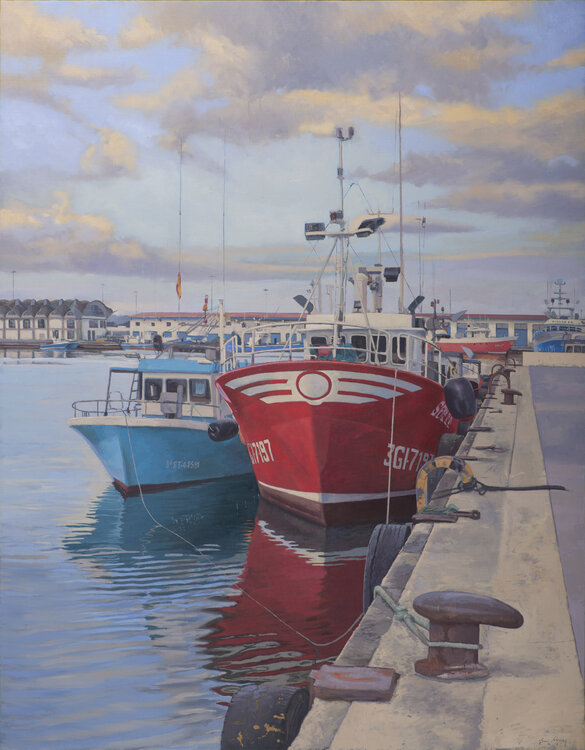 El pesquero rojo Juan Manuel Alvarez Cebrián
