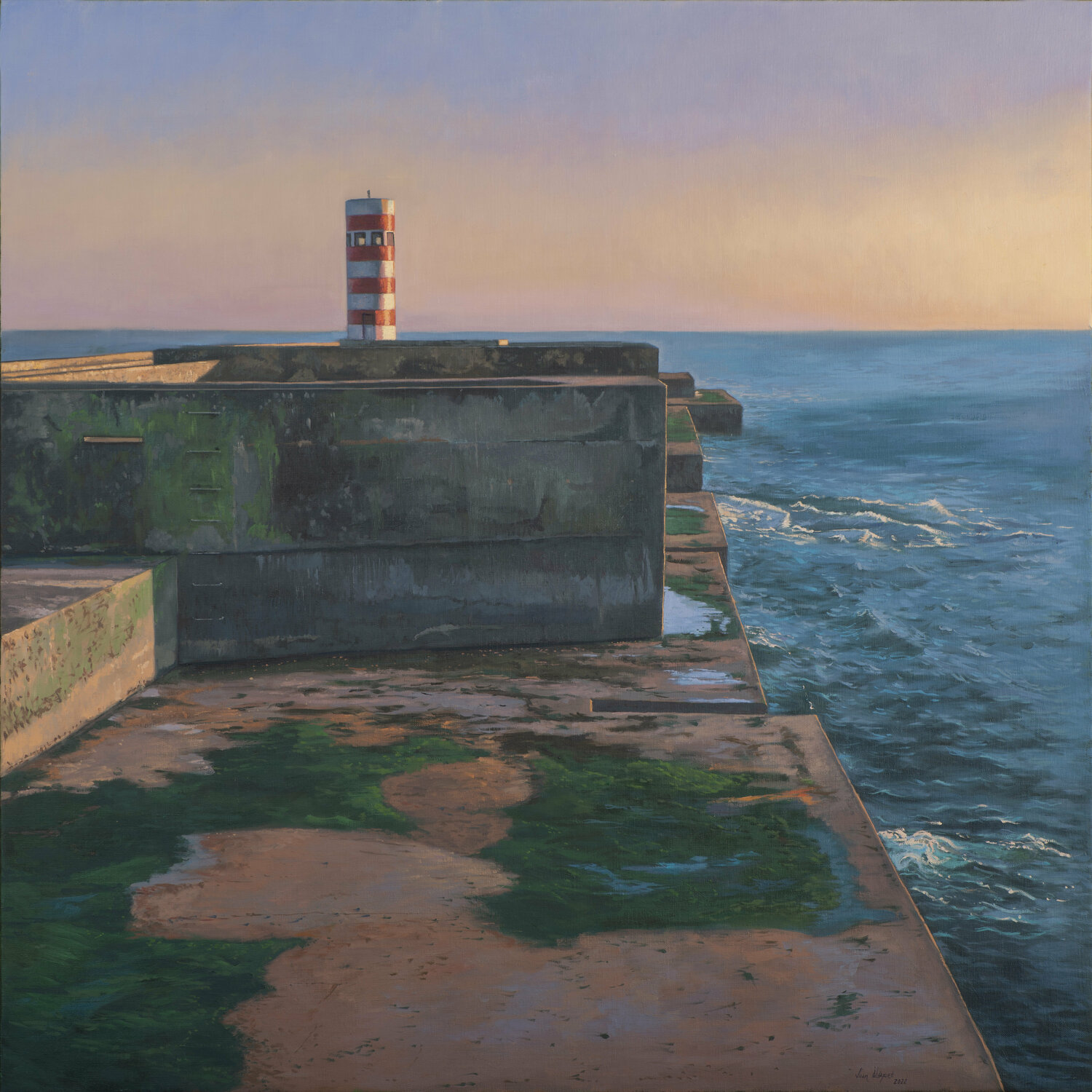 Costa Foz do Douro II Juan Manuel Alvarez Cebrián Originalgemälde zu verkaufen