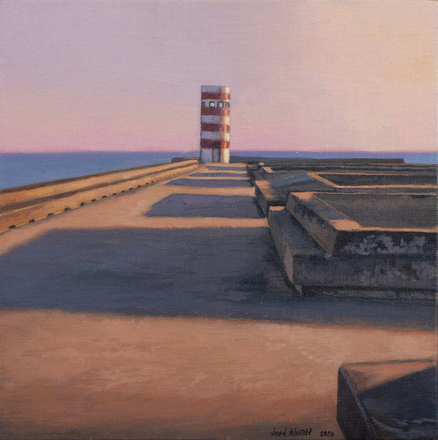 Costa Foz do Douro II Juan Manuel Alvarez Cebrián Originalgemälde zu verkaufen