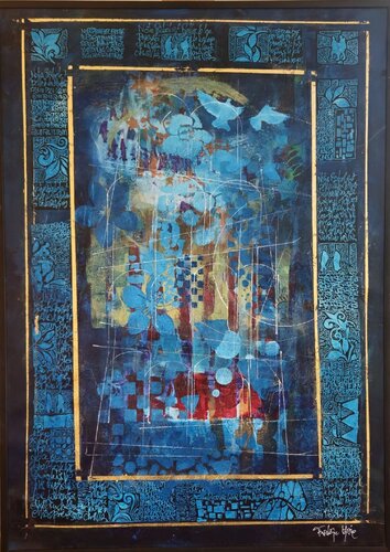 Etude Babel 1 by Frédéric Haire, Painting for Sale on Singulart